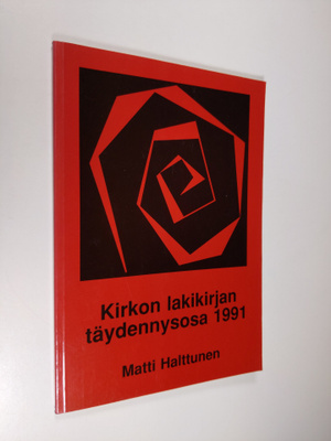 Kirkon lakikirja 1986 : lisävihko