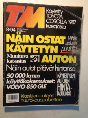 Tekniikan Maailma Nro 8/1994 (24.8)