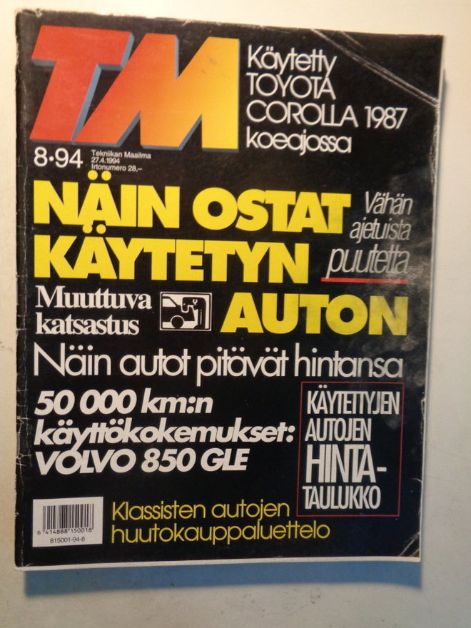 Tekniikan Maailma Nro 8/1994 (24.8)