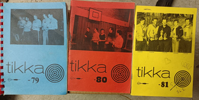 Tikkaurheilun vuosikerrat 1979-2001