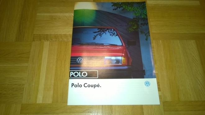 Esite Volkswagen Polo Coupe, 1992. VW