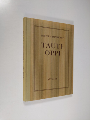 Bertel von Bonsdorff : Tautioppi