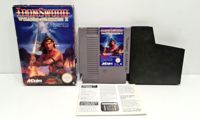NES - Ironsword: Wizard & Warriors II (CIB, PAL-B EEC)