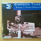 Simpson Tune - Bring It Down Remixes CDS - pikkukuva 1