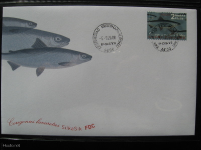 FDC Siika 2. lk 5.9.2000 - LaPe 1538