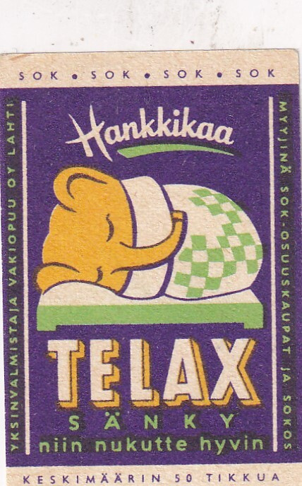 Hankkikaa TELAX sänky,niin nukutte hyvin. s52