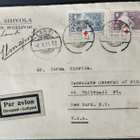 Punaristimerkit 1934 lentopostikuorella USA:han, Lahti 1934 - pikkukuva 1