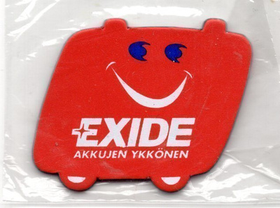 JÄÄKAAPPIMAGNEETTI - EXIDE (UUSI MUOVEISSA)