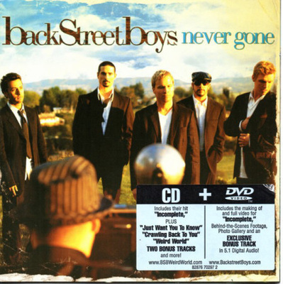 CD + DVD - BACK STREET BOYS : NEVER GONE -05