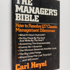 Carl Heyel : The manager's bible : how to resolve 127 cla... - pikkukuva 1
