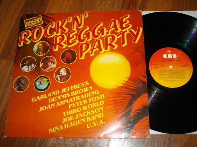 ROCK 'N' REGGAE PARTY - LP 1981 rock,reggae EX