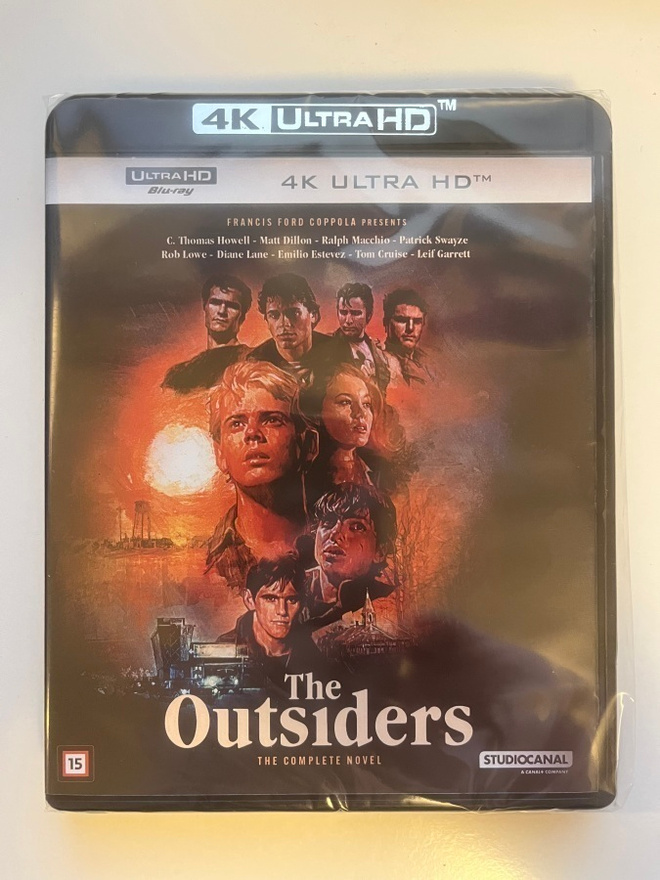 The Outsiders - The Complete Novel (1983) (4K Ultra HD) UUSI