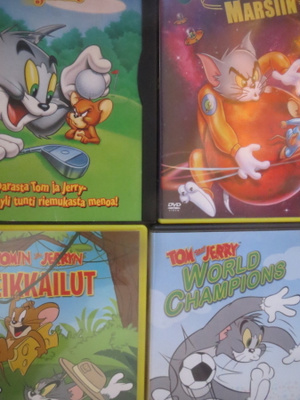 Tom & Jerry paketti: neljä levyä 4DVD