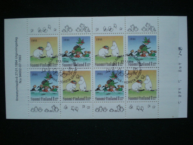 FDC-leimattu vihko Ystävyydellä - LaPe V24 o