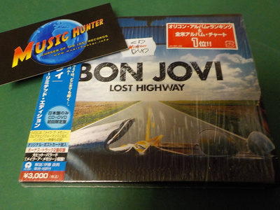 BON JOVI - LOST HIGHWAY JAPANI PAINOS CD+DVD