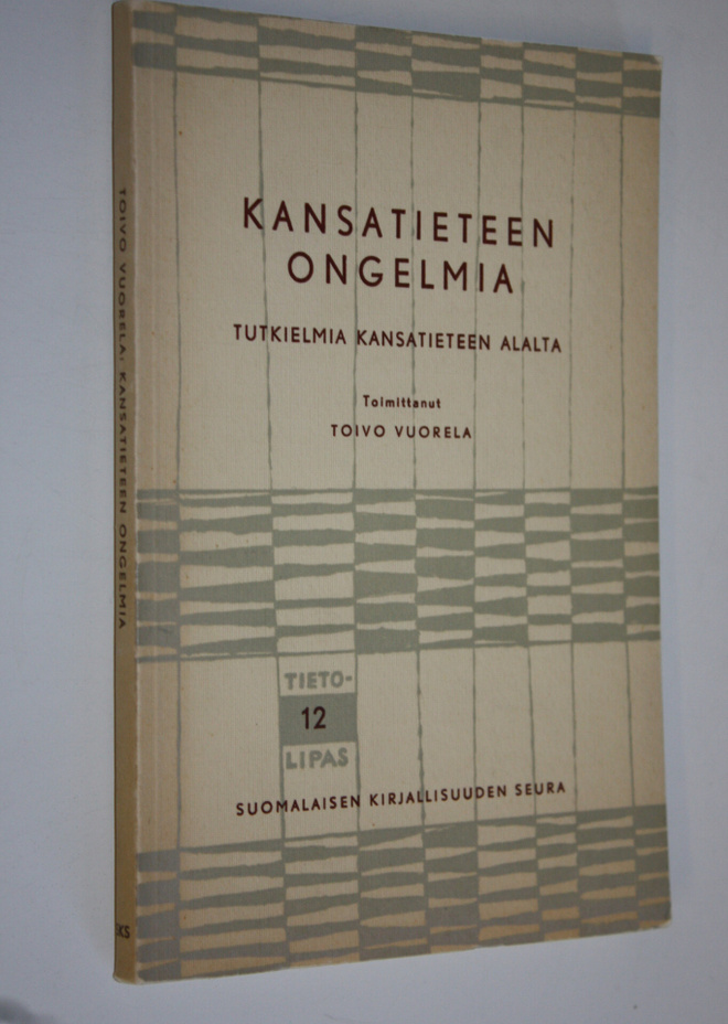 Toivo (toim.) Vuorela : Kansatieteen ongelmia : tutkielmi...