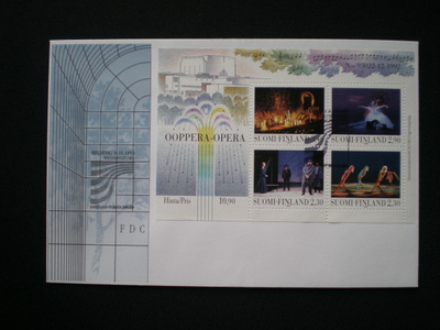 FDC Ooppera 8.10.1993 - LaPe BL10