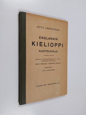Otto Jespersen : Englannin kielioppi aloitteleville