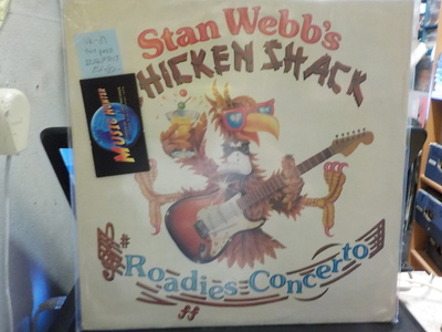 STAN WEBBS - ROADIES CONCERTO UK -81 1ST PRESS EX-/EX- LP