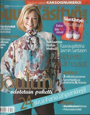 SUURI KÄSITYÖ -LEHTI 11-12 / 2008 IDEOITA JOULUUN
