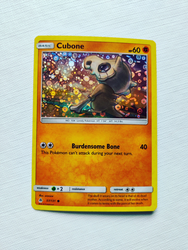 Cubone Holo - Pokemon Promo General Mills 2019