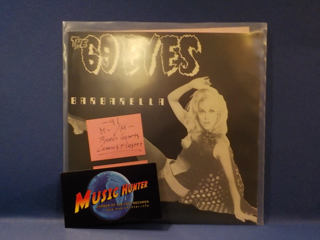 THE 69 EYES - BARABELLA M-/M- -91 7" SINGLE