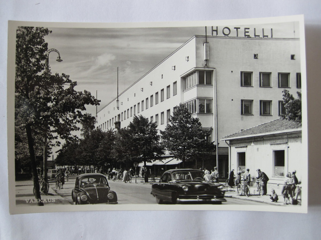 VANHA Postikortti Varkaus 1950-luku Alkup.Mallikappale