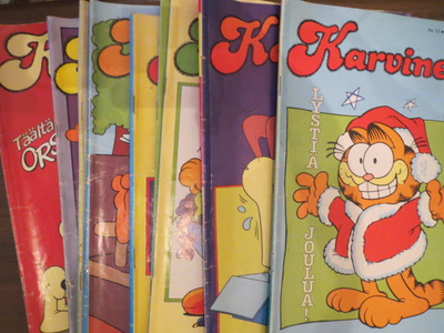 Karvinen 1987 vuosikerta (10 numeroa)