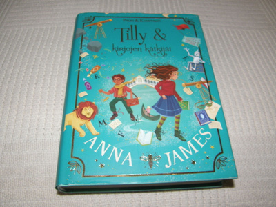 Anna James Tilly & kirjojen kätkijät -sid
