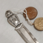 1925 Hopeinen kirjanmerkki Pöllö 813H Y5 - pikkukuva 5