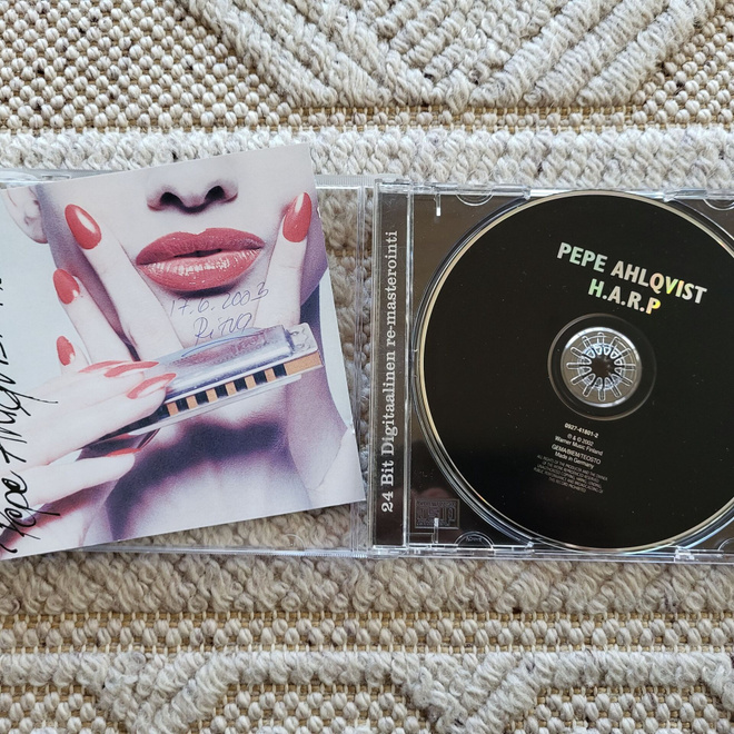 Pepe Ahlqvist H.A.R.P. - Pepe Ahlqvist H.A.R.P. (CD)