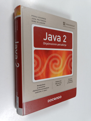 Pekka Kosonen : Java 2 : ohjelmoinnin peruskirja (+CD)