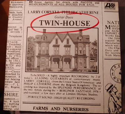 Larry coryell & Philip catherine Twin house