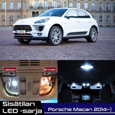 Porsche Macan Sisätilan LED-sarja 12-osainen
