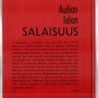 Enid Blyton : Aution talon salaisuus 2.p 1968 - pikkukuva 2