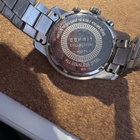 Esprit Collection Musta/Teräs Ø46 mm rannekello - pikkukuva 4