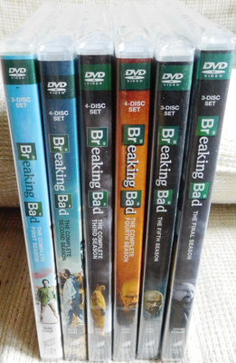 Breaking Bad kausi 1-5 [21x DVD] (muoveissa) * KOKO SARJA! *