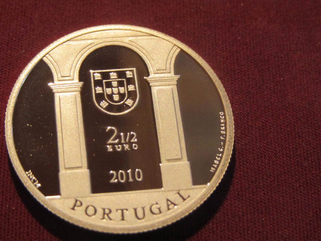 2,5 euro 2010.Terrreiro do Paco. Portugal