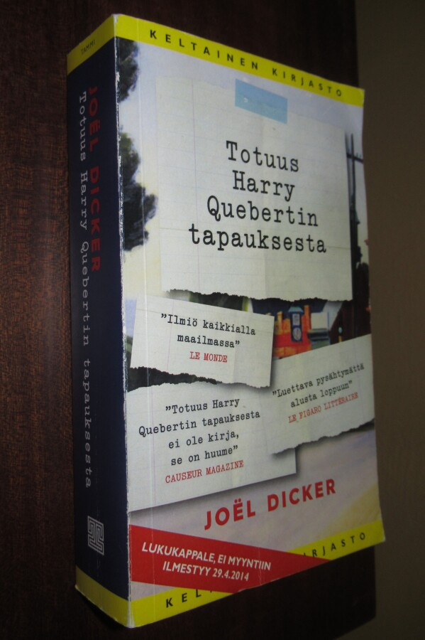 Totuus Harry Quebertin tapauksesta Keltainen kirjasto