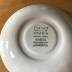 Arabia Elvikki kahvikupin aluslautaset, 3 kpl - pikkukuva 4