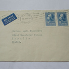 1954 Hki lentopostikuori Alli Paasikivelle Italiaan - pikkukuva 1