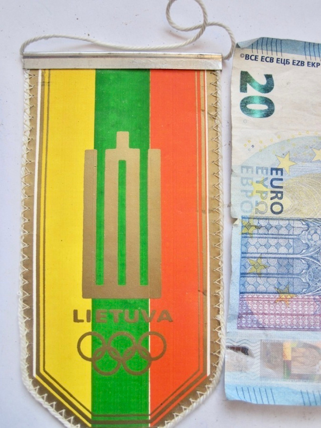 VANHA Viiri Olympia Komitea Liettua Lithuania Olympic