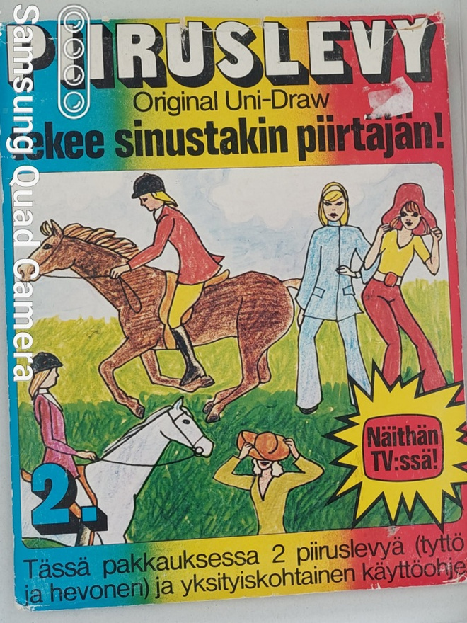 PIIRUSLEVY Original Uni-Draw tekee sinusta piirtäjän!