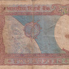 2 RUPEES INDIA KL 4 - pikkukuva 2