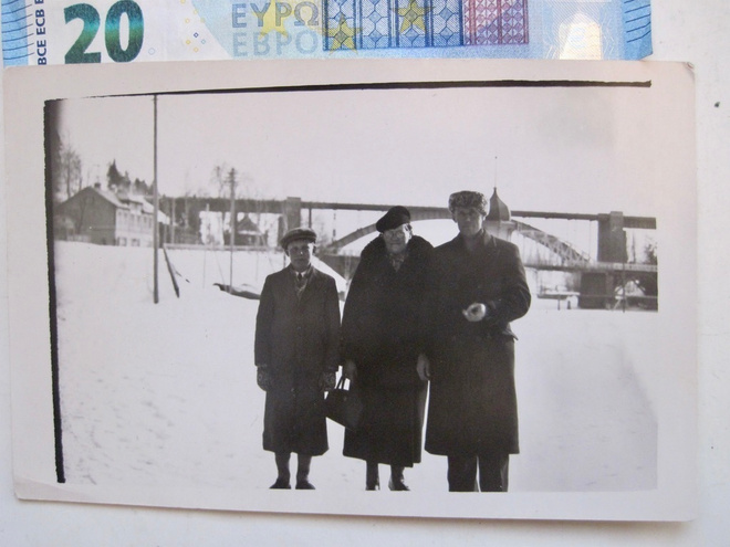 VANHA Valokuva Heinola 1930-l Postikorttikoko