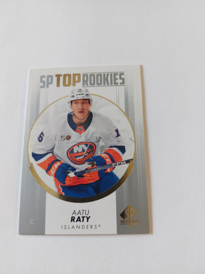 2022-23 SP Authentic Top Rookies #TR45 Aatu Räty