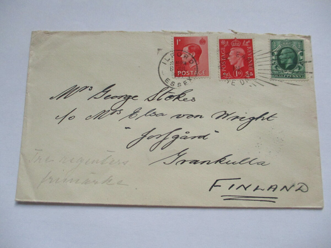 1937 Englanti kuori os Kauniainen