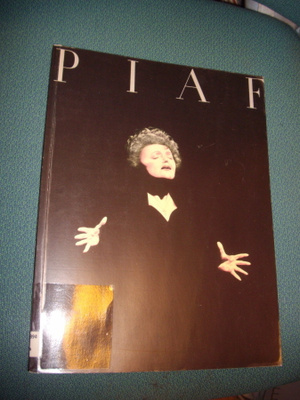 EDITH PIAF biography + music section (kirja) Sis.postikulut