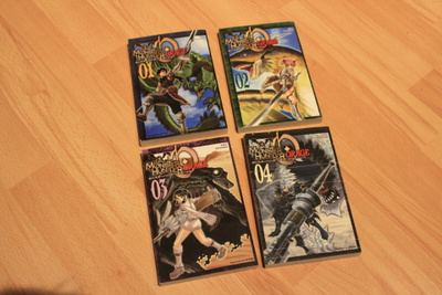Monster Hunter Orage vol 1-4 MANGA