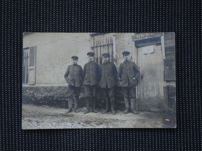 Ensimmäisen maailmansodan kenttäpostia (5 korttia)